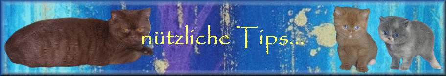 n�tzliche Tips...